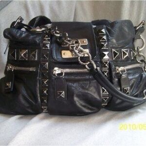 ISO Black Studded Women's Bag